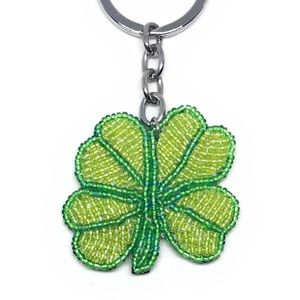 NWT Lucky 4 Leaf Clover Keychain
